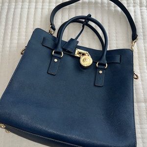Michael Kors Navy Blue Bag